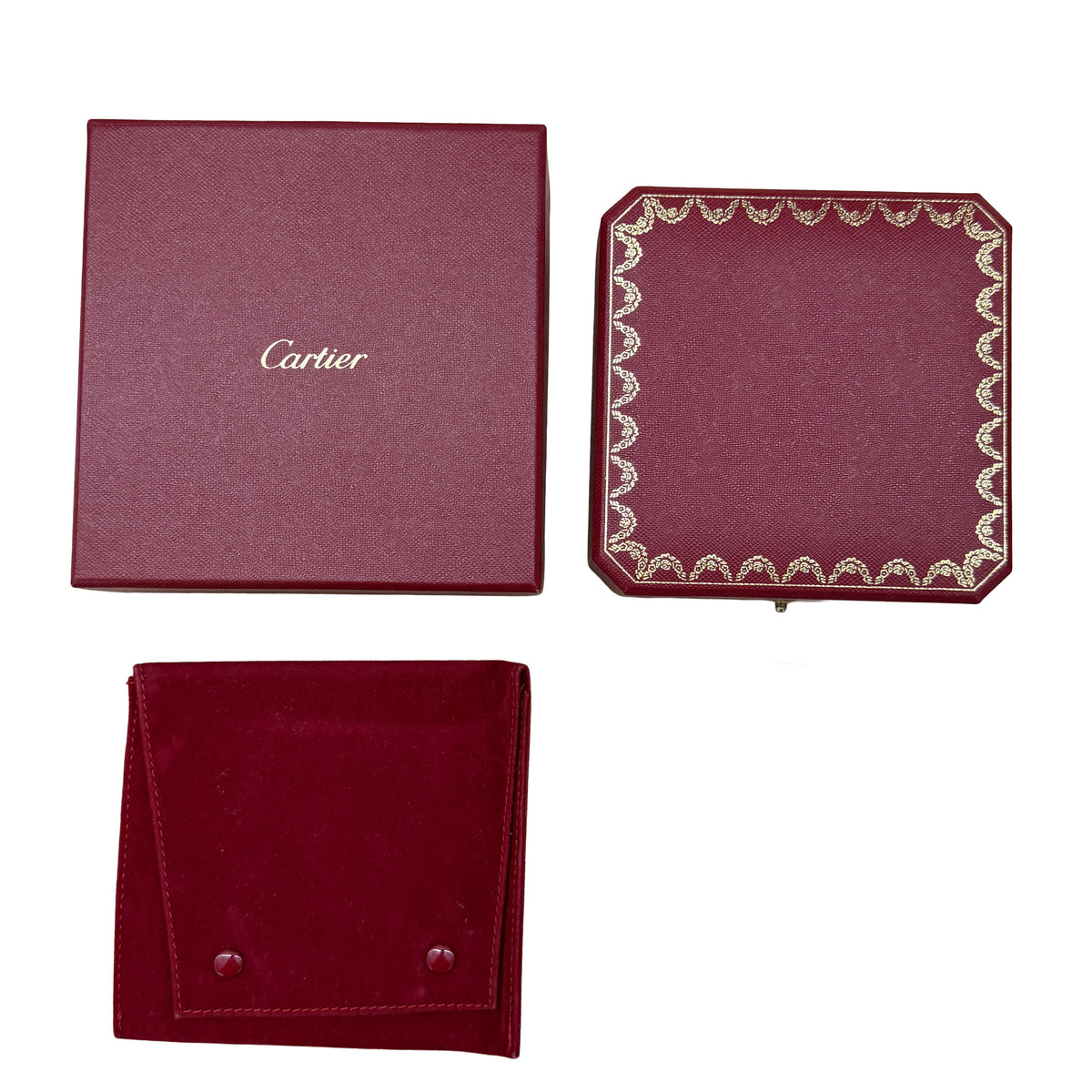 Cartier Rose Gold  Love Necklace box