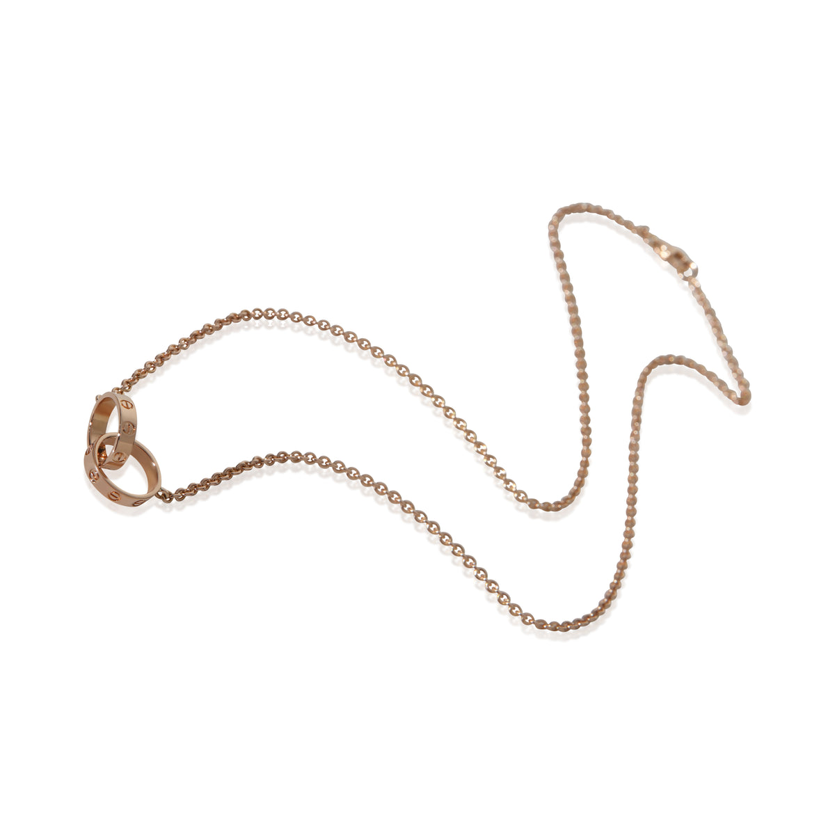 Cartier Rose Gold  Love Necklace pv