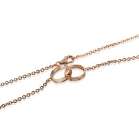 Cartier Rose Gold  Love Necklace sv