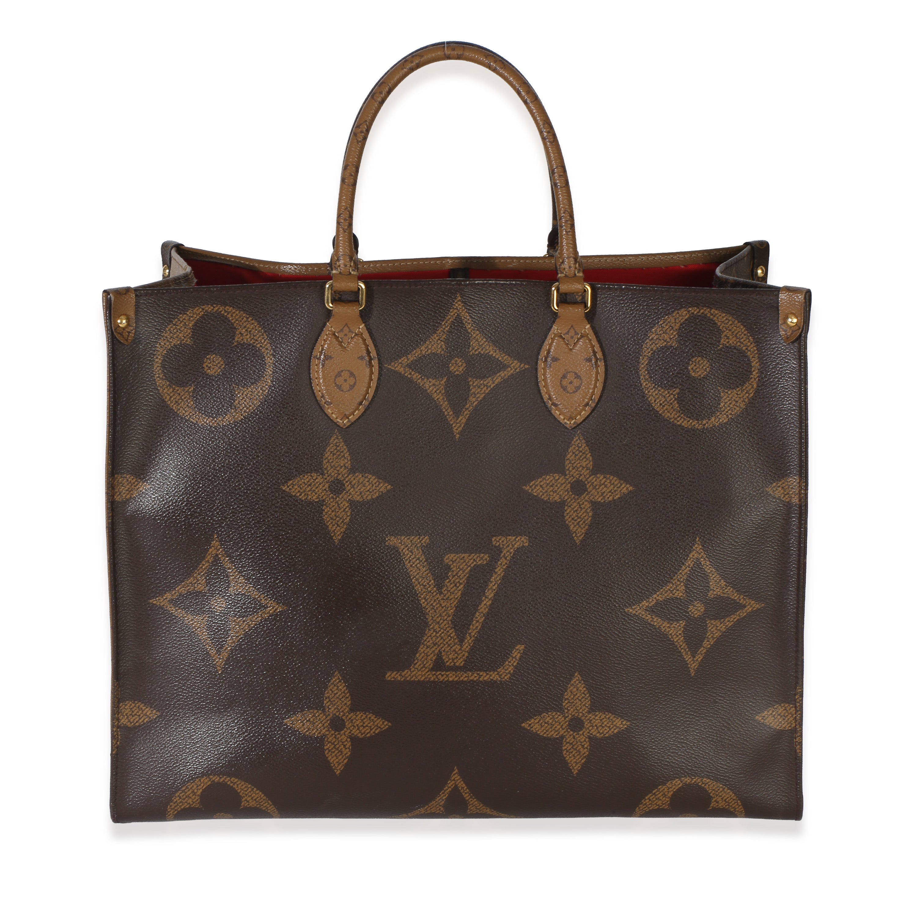 Louis Vuitton Reverse Monogram Canvas Onthego GM Handbag id