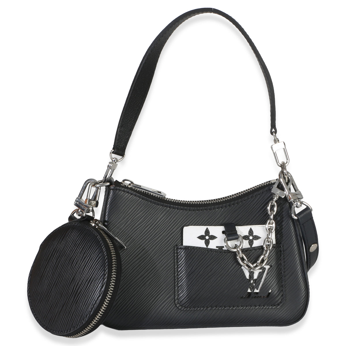Louis Vuitton Black Epi Monogram Marellini Handbag id