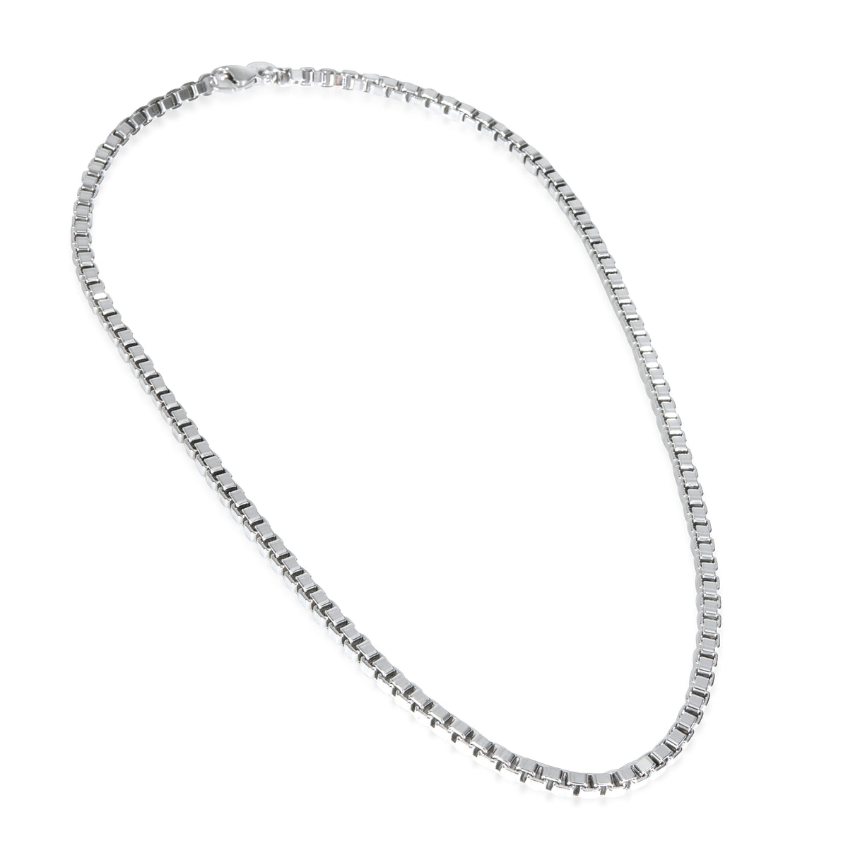 Tiffany & Co. Sterling Silver  Venetian Link Necklace
