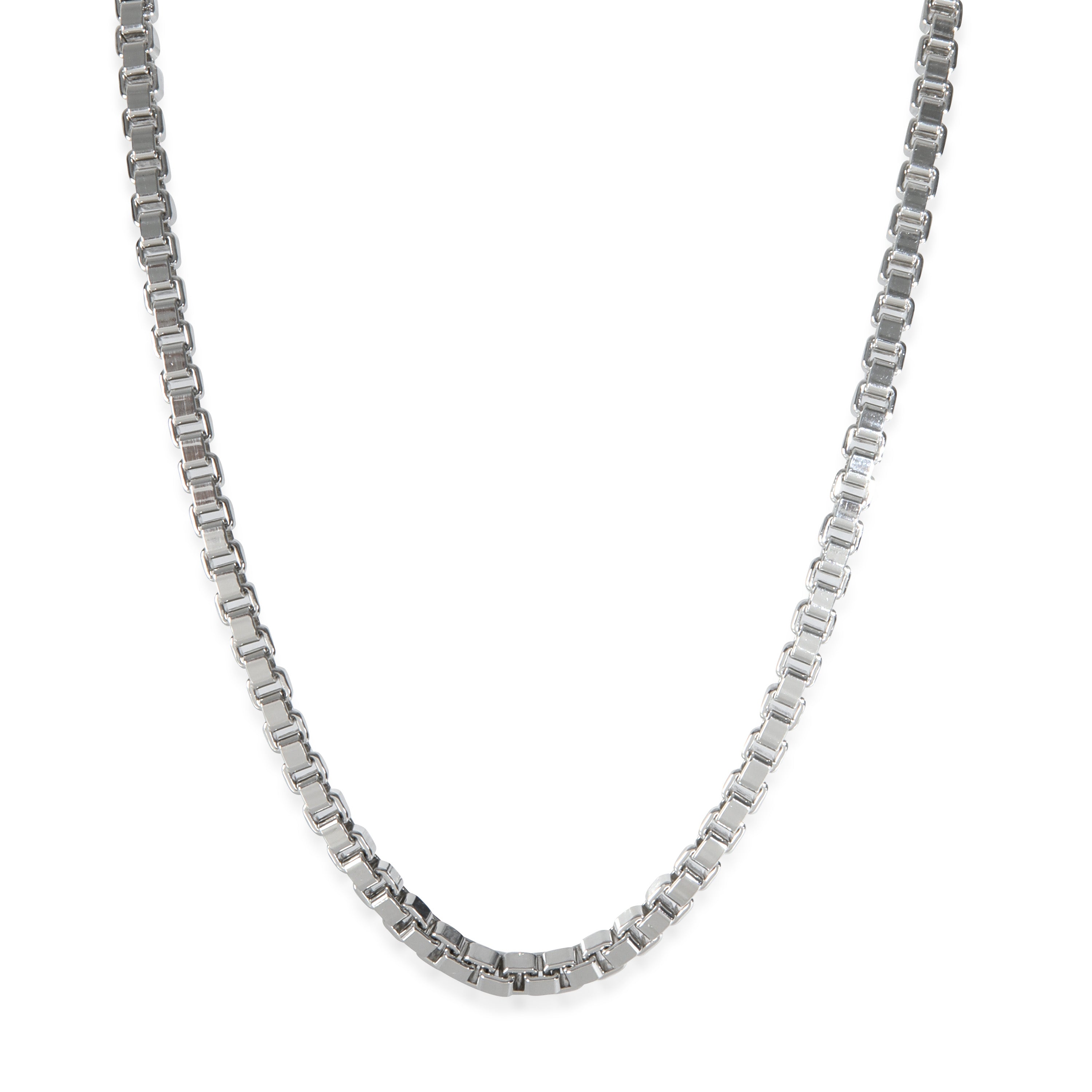 Tiffany & Co. Sterling Silver  Venetian Link Necklace