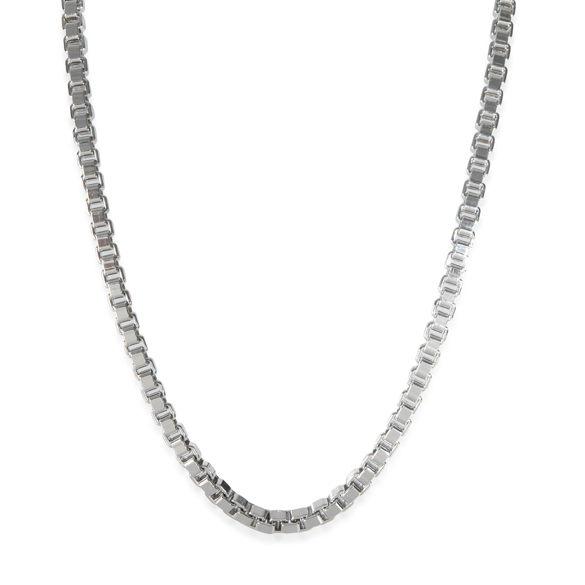 Tiffany & Co. Sterling Silver  Venetian Link Necklace