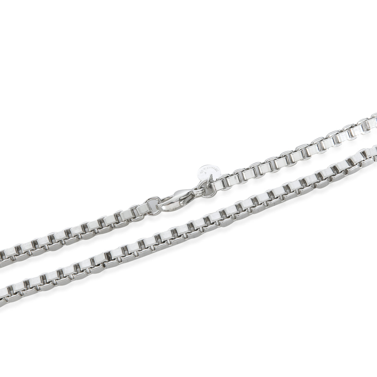 Tiffany & Co. Sterling Silver  Venetian Link Necklace