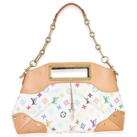 Louis Vuitton White Multicolor Monogram Canvas Judy MM Handbag id