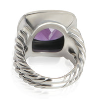 David Yurman Sterling Silver Amethyst Albion Ring pv