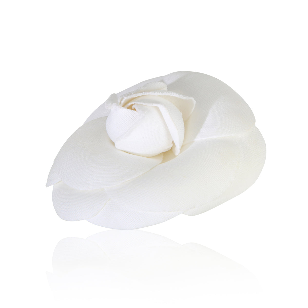 Chanel Gold Plated  Vintage Camelia Brooch fv