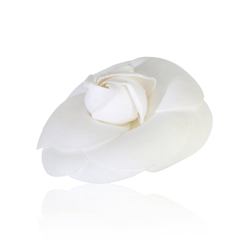 Chanel Gold Plated  Vintage Camelia Brooch fv