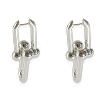 Tiffany & Co. Sterling Silver  HardWear Large Model Link Earrings sv