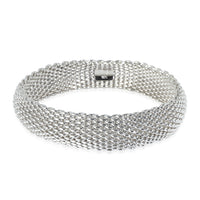 Tiffany & Co. Sterling Silver  Somerset Mesh Bracelet