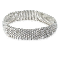Tiffany & Co. Sterling Silver  Somerset Mesh Bracelet