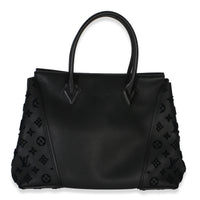 Louis Vuitton Black Monogram Tufted Veau Cachemire W Tote PM Handbag id