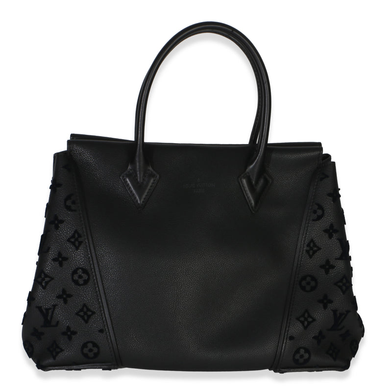 Louis Vuitton Black Monogram Tufted Veau Cachemire W Tote PM Handbag id