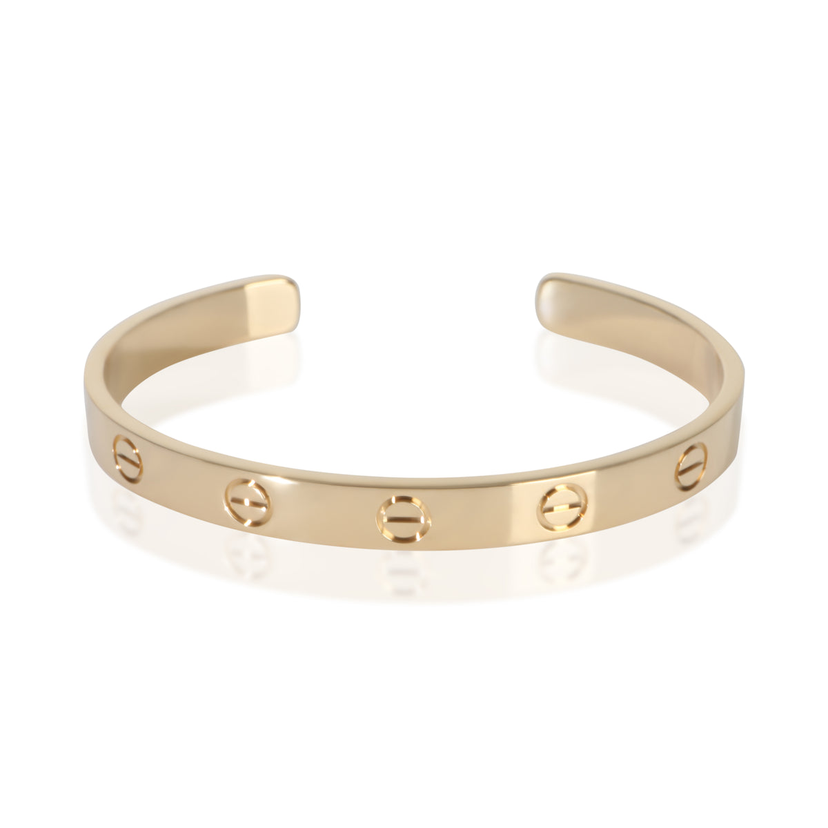 Cartier Yellow Gold  Love Cuff Bracelet fv