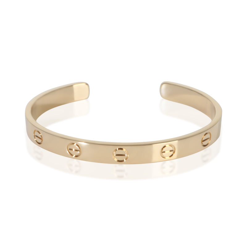 Cartier Yellow Gold  Love Cuff Bracelet fv