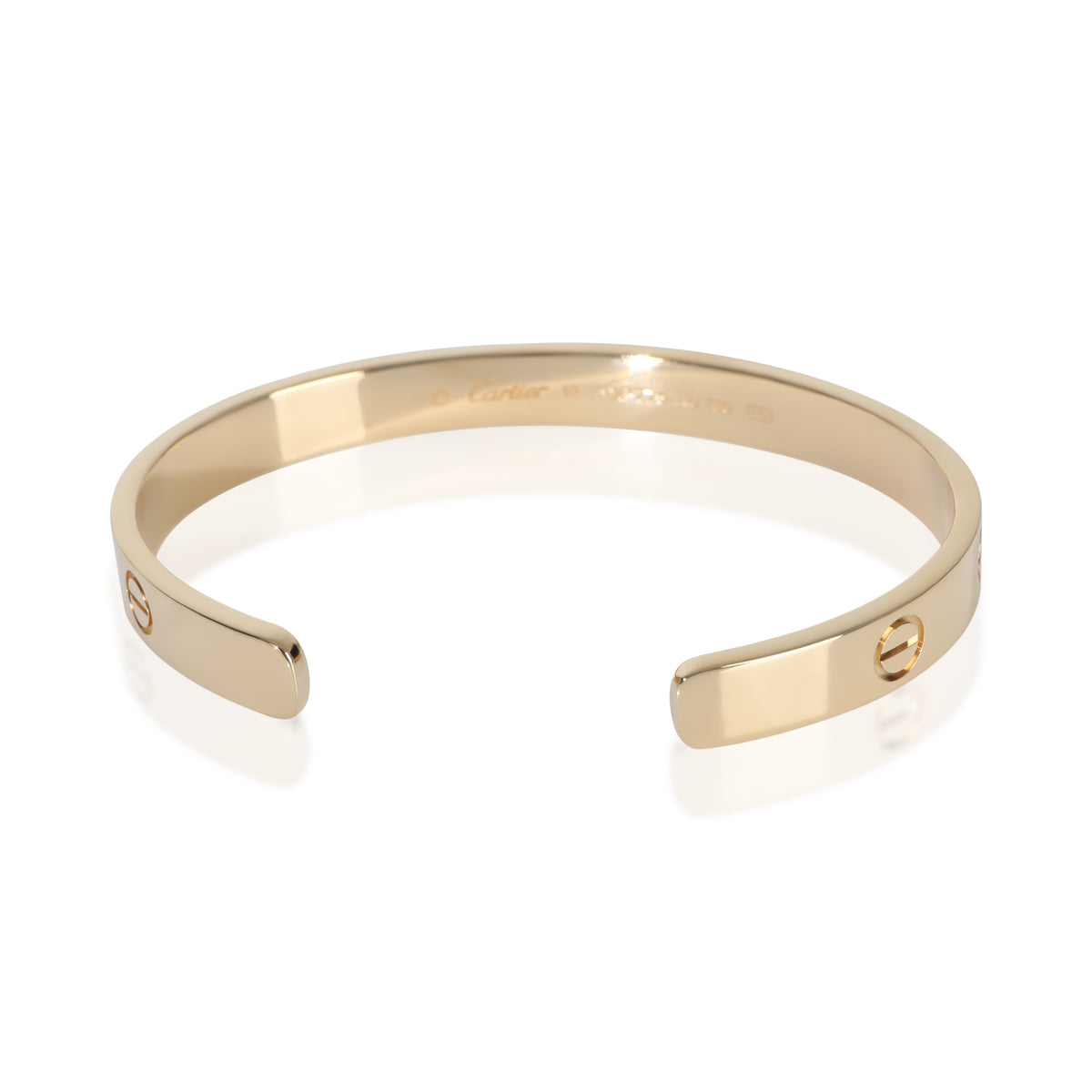 Cartier Yellow Gold  Love Cuff Bracelet pv
