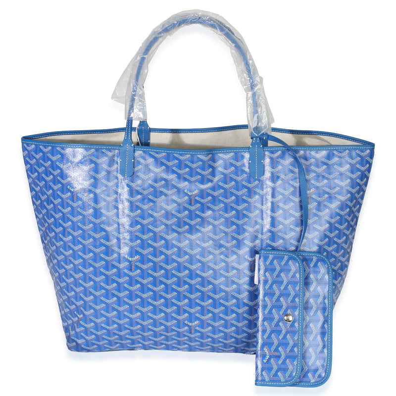Goyard Blue ine Canvas Saint Louis GM Handbag id