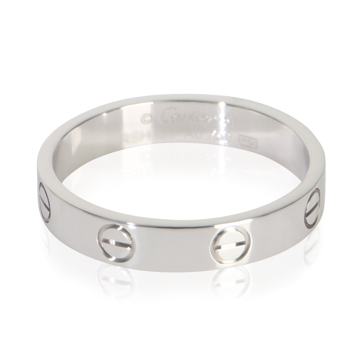 Cartier White Gold  Small Model Love Ring fv