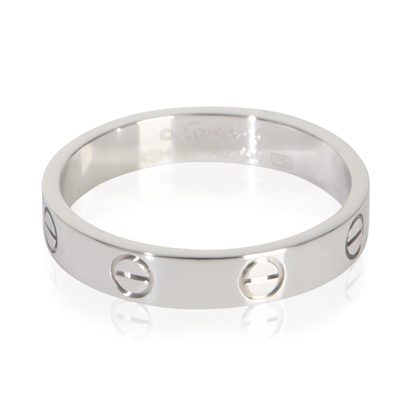 Cartier White Gold  Small Model Love Ring fv