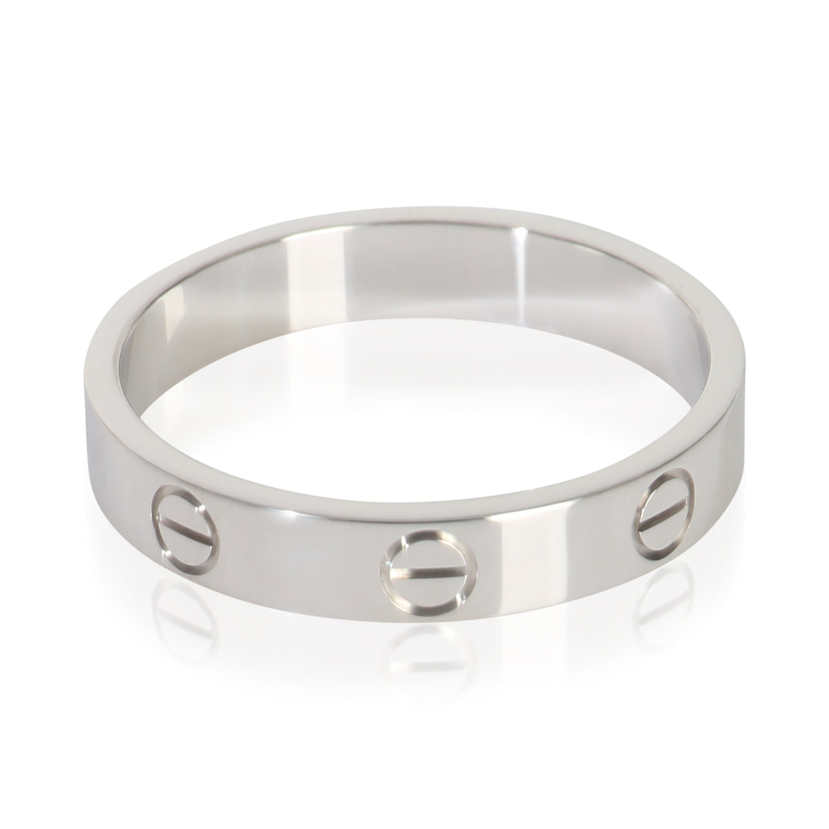Cartier White Gold  Small Model Love Ring pv