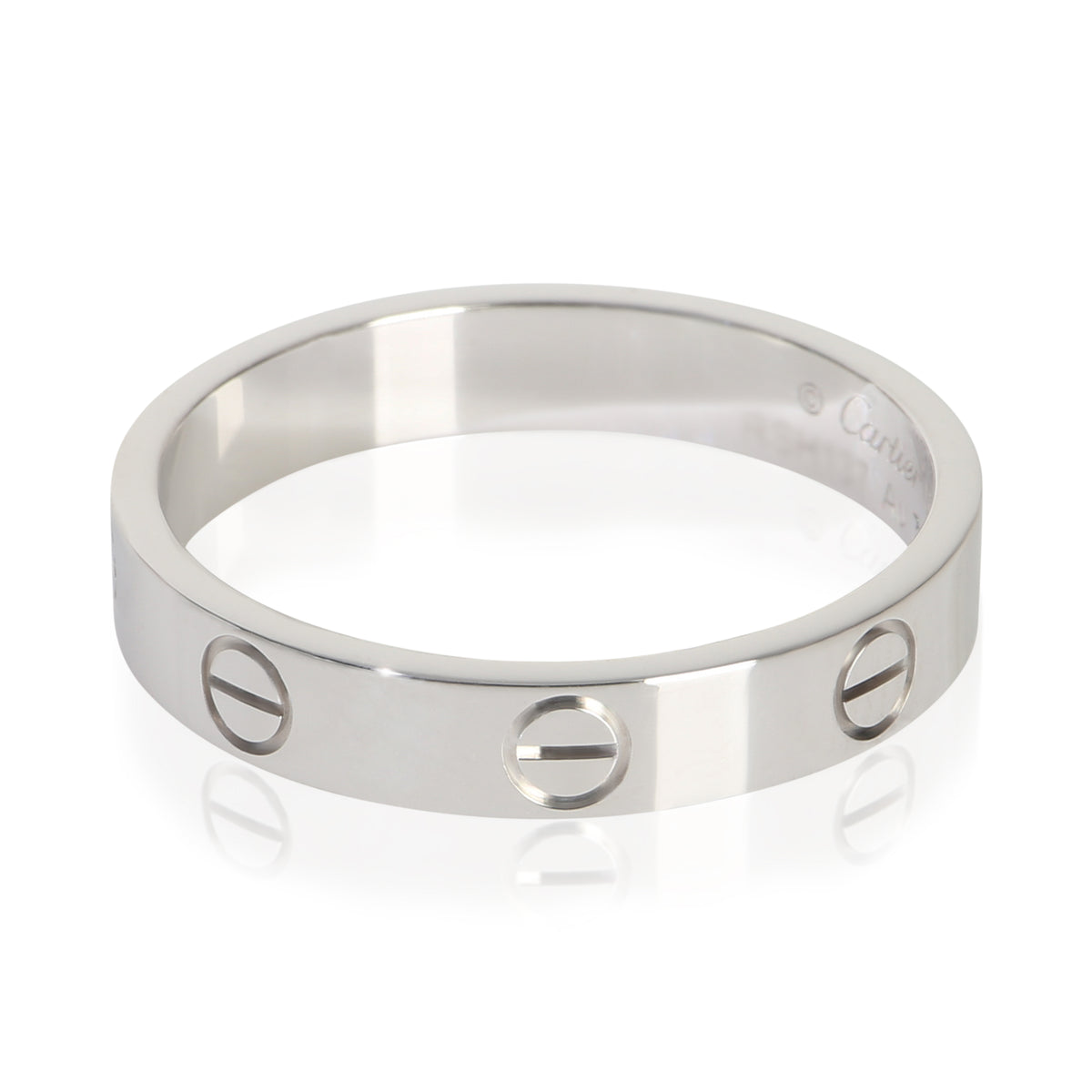 Cartier White Gold  Small Model Love Ring sv