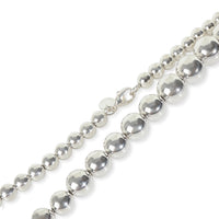 Tiffany & Co. Sterling Silver  HardWear Graduating Ball Necklace
