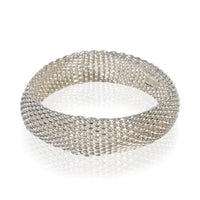 Tiffany & Co. Sterling Silver  Somerset Mesh Bracelet