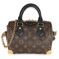 Louis Vuitton Reverse Monogram Canvas Speedy Trunk 20 Handbag id
