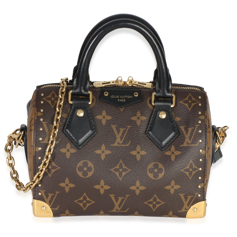 Louis Vuitton Reverse Monogram Canvas Speedy Trunk 20 Handbag id