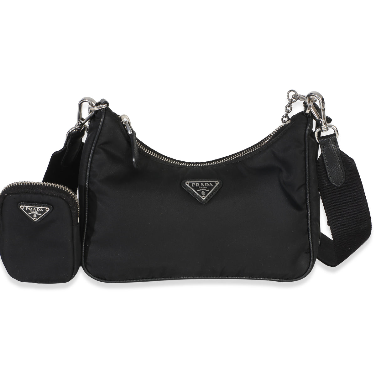 Prada Black Re Nylon Re Edition 2005 Bag Handbag id