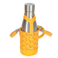 Goyard Yellow ine Canvas Yonne MM Case & Flask id