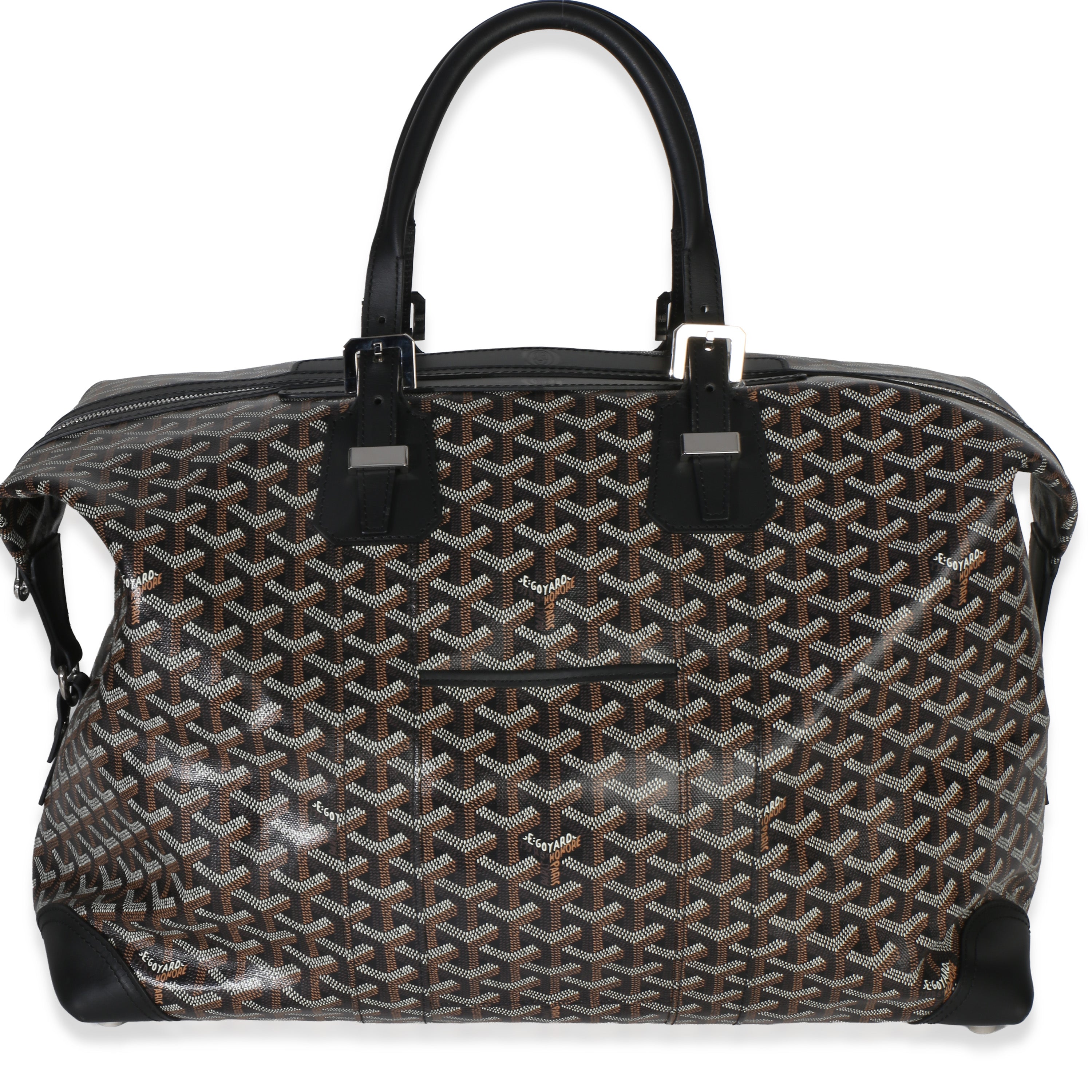 Goyard Black ine Canvas Boeing 45 Handbag id