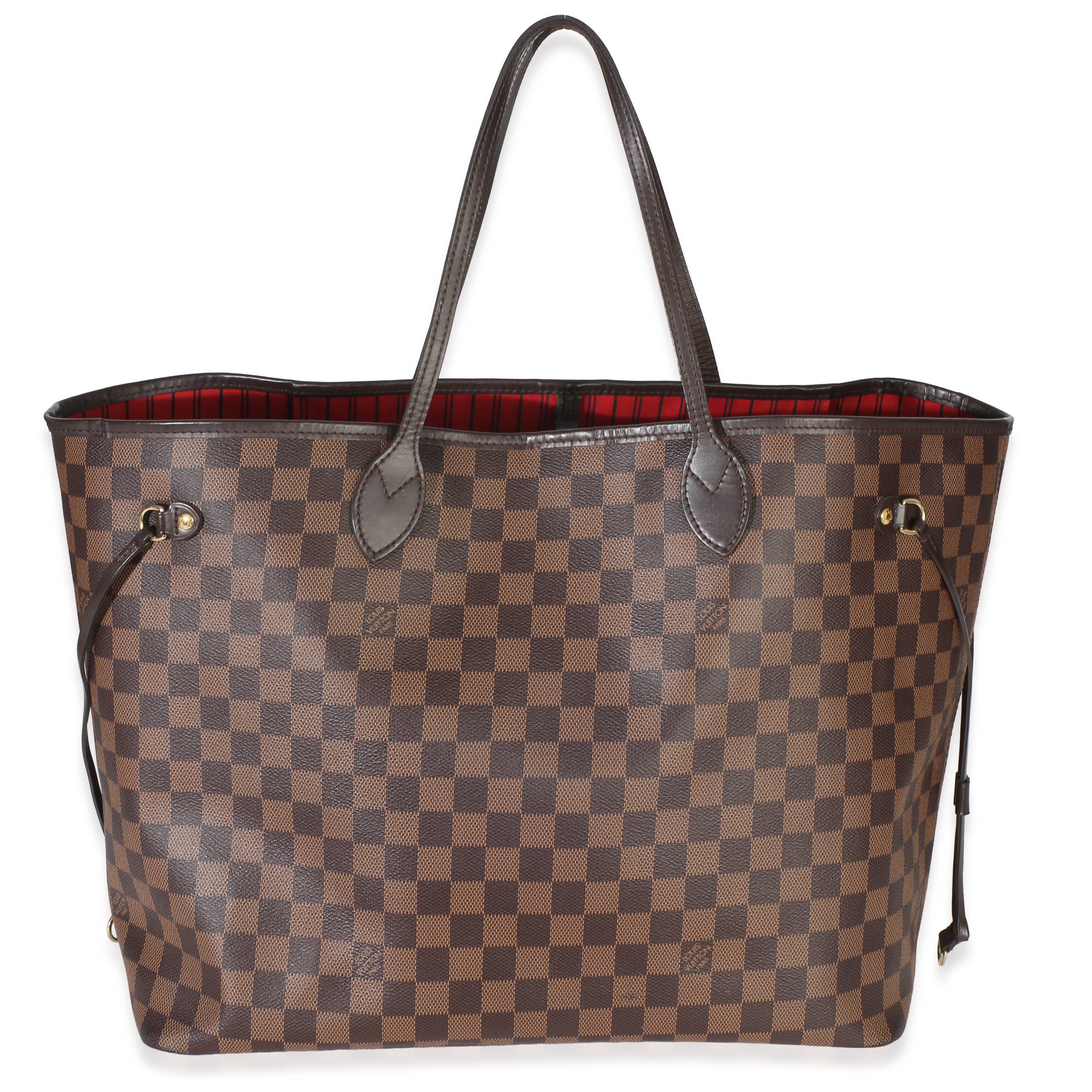 Louis Vuitton Damier Ebene Canvas Neverfull GM Handbag id