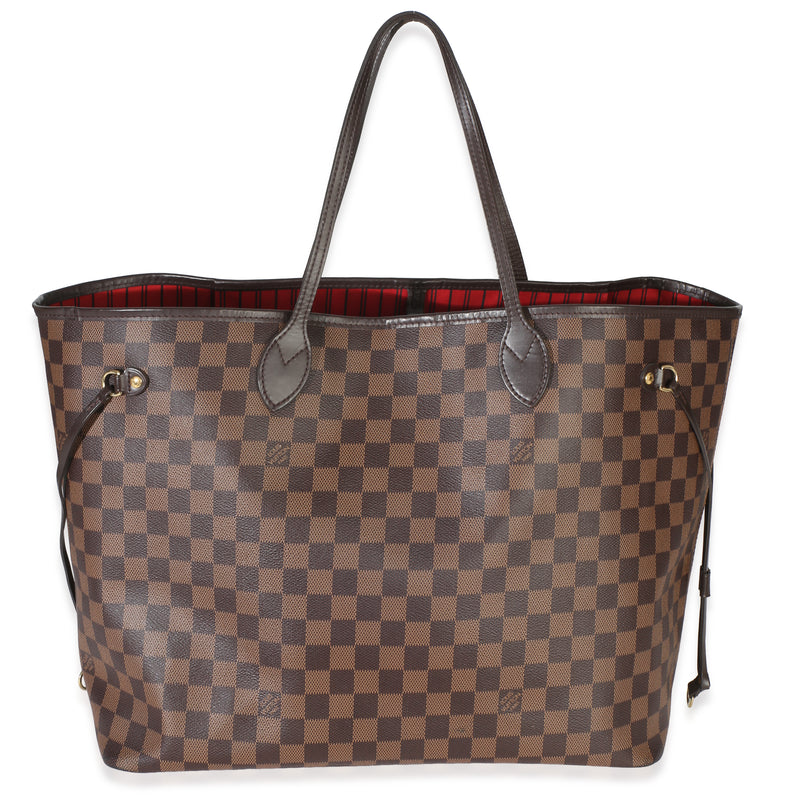 Louis Vuitton Damier Ebene Canvas Neverfull GM Handbag id