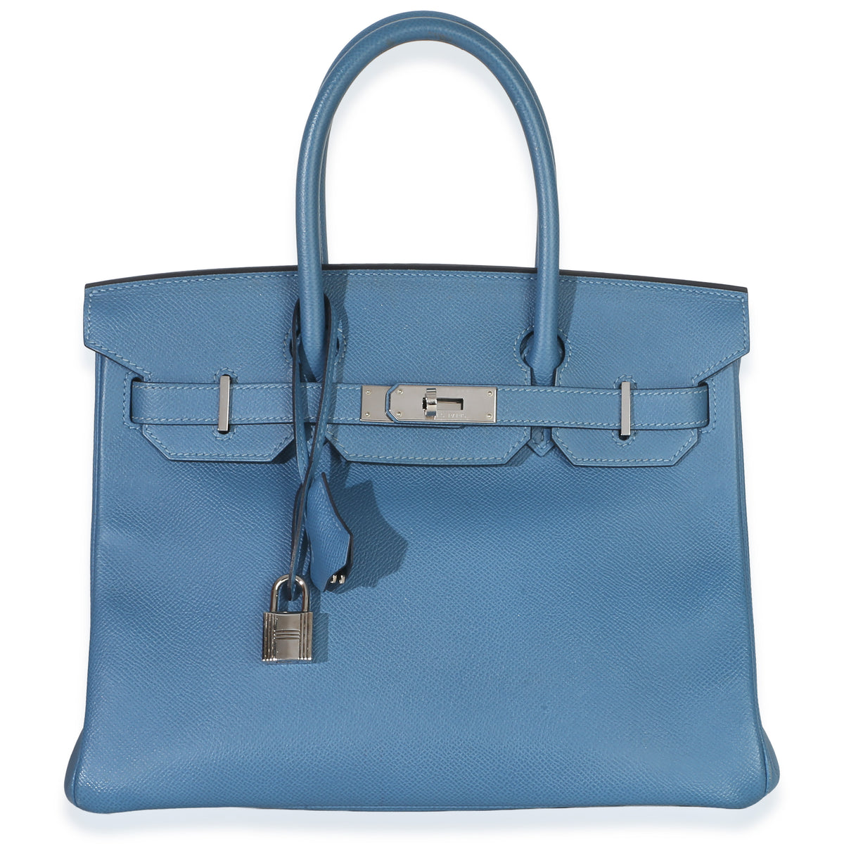 Hermès Bleu Brighton Epsom Birkin 30 PHW Handbag id