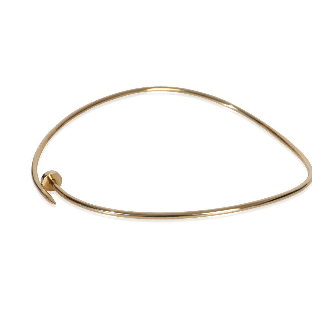 Cartier Yellow Gold  Small Model Juste Un Clou Torque Necklace sv