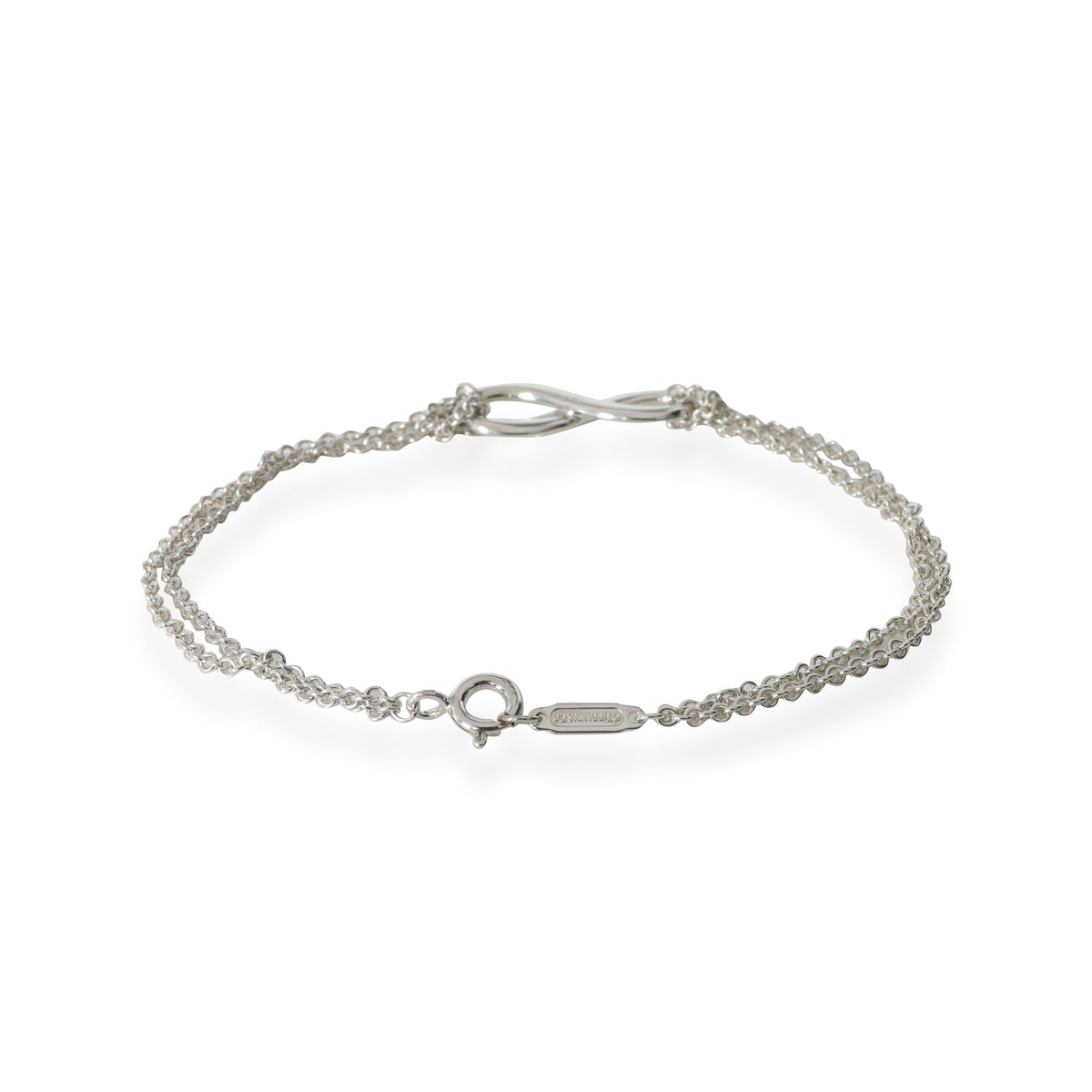 Tiffany & Co. Sterling Silver  Infinity Bracelet