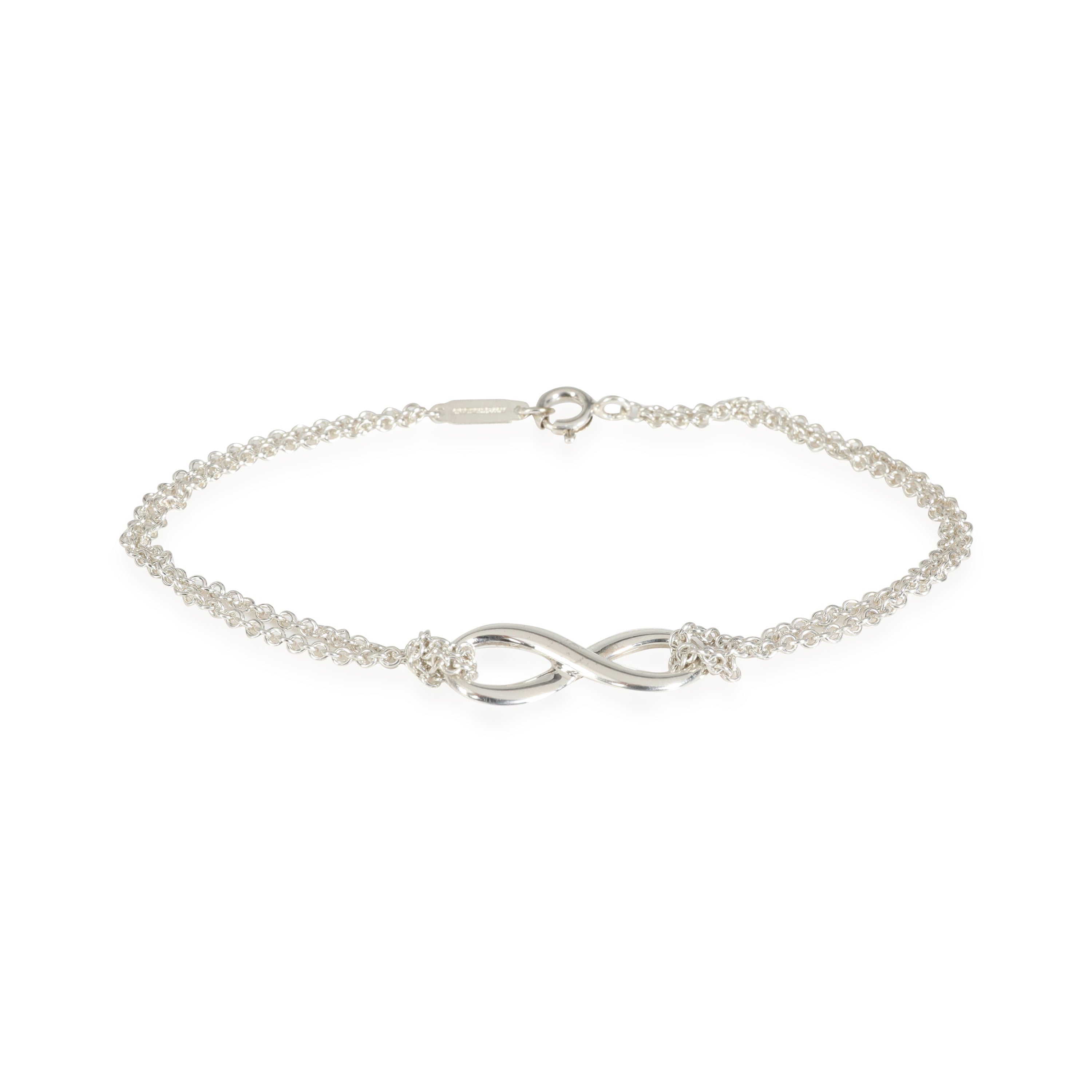 Tiffany & Co. Sterling Silver  Infinity Bracelet