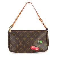 Louis Vuitton Monogram Canvas Cerises Pochette Accessories Handbag id