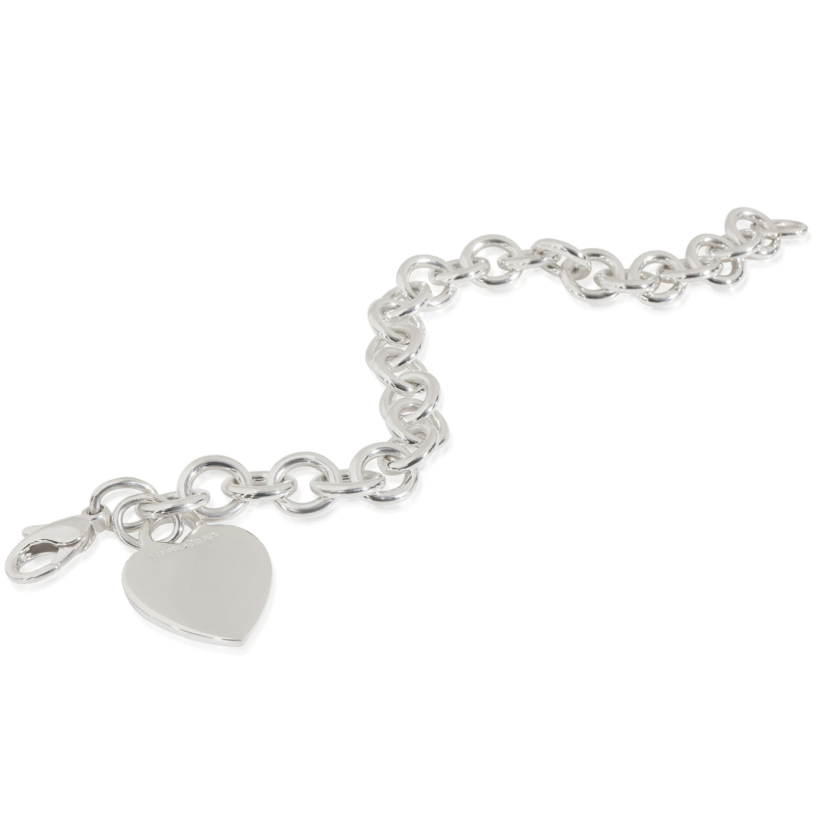 Tiffany & Co. Sterling Silver  Heart Tag Bracelet