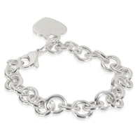 Tiffany & Co. Sterling Silver  Heart Tag Bracelet