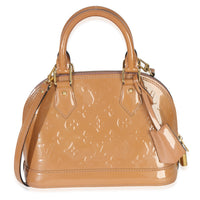 Louis Vuitton Rose Velours Monogram Vernis Alma BB Handbag id