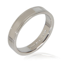 Tiffany & Co. Platinum  4mm Milgrain Band bv