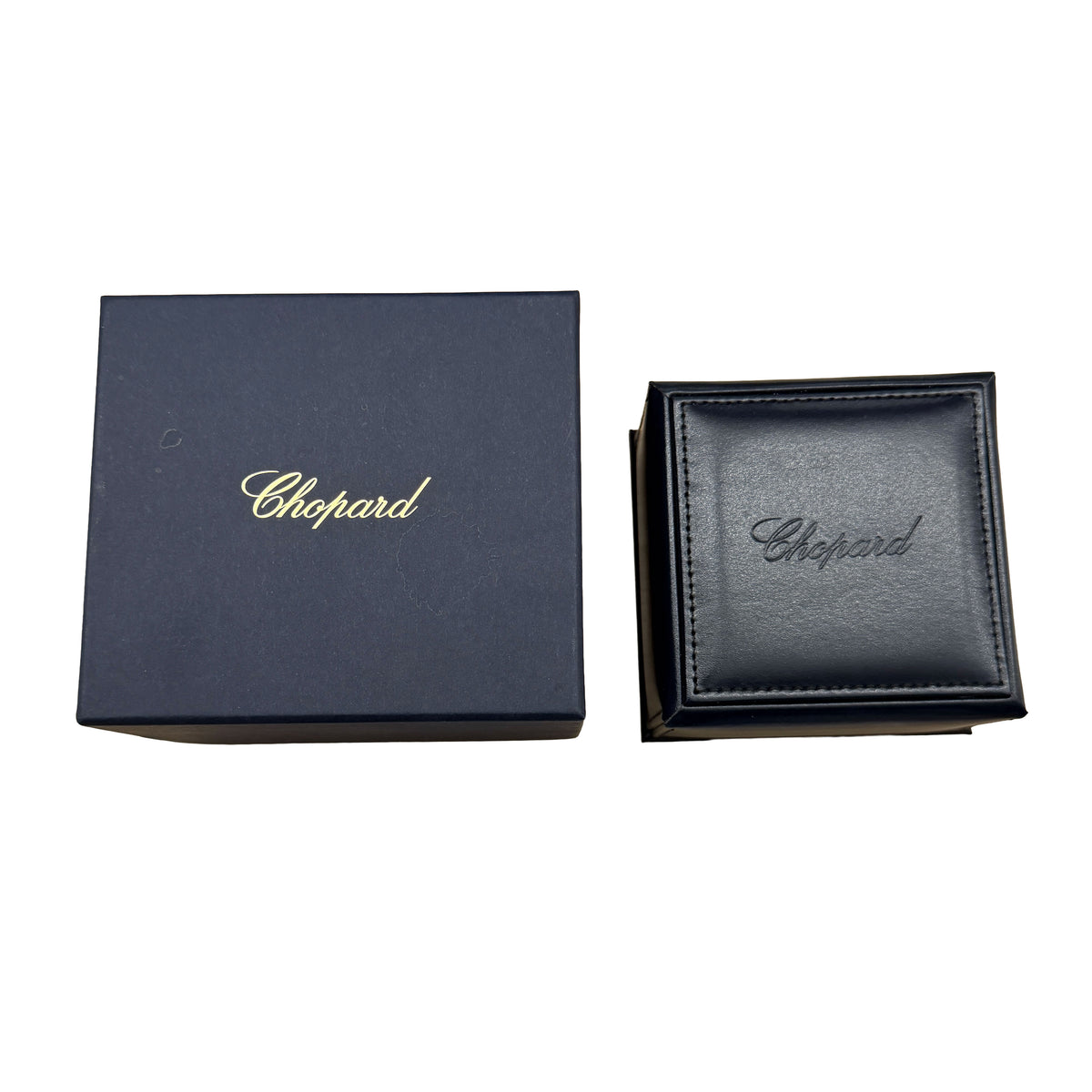 Chopard White Gold Diamond Happy Spirit Pendant box