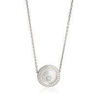 Chopard White Gold Diamond Happy Spirit Pendant fv