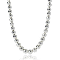 Tiffany & Co. Sterling Silver  Graduating HardWear Ball Necklace