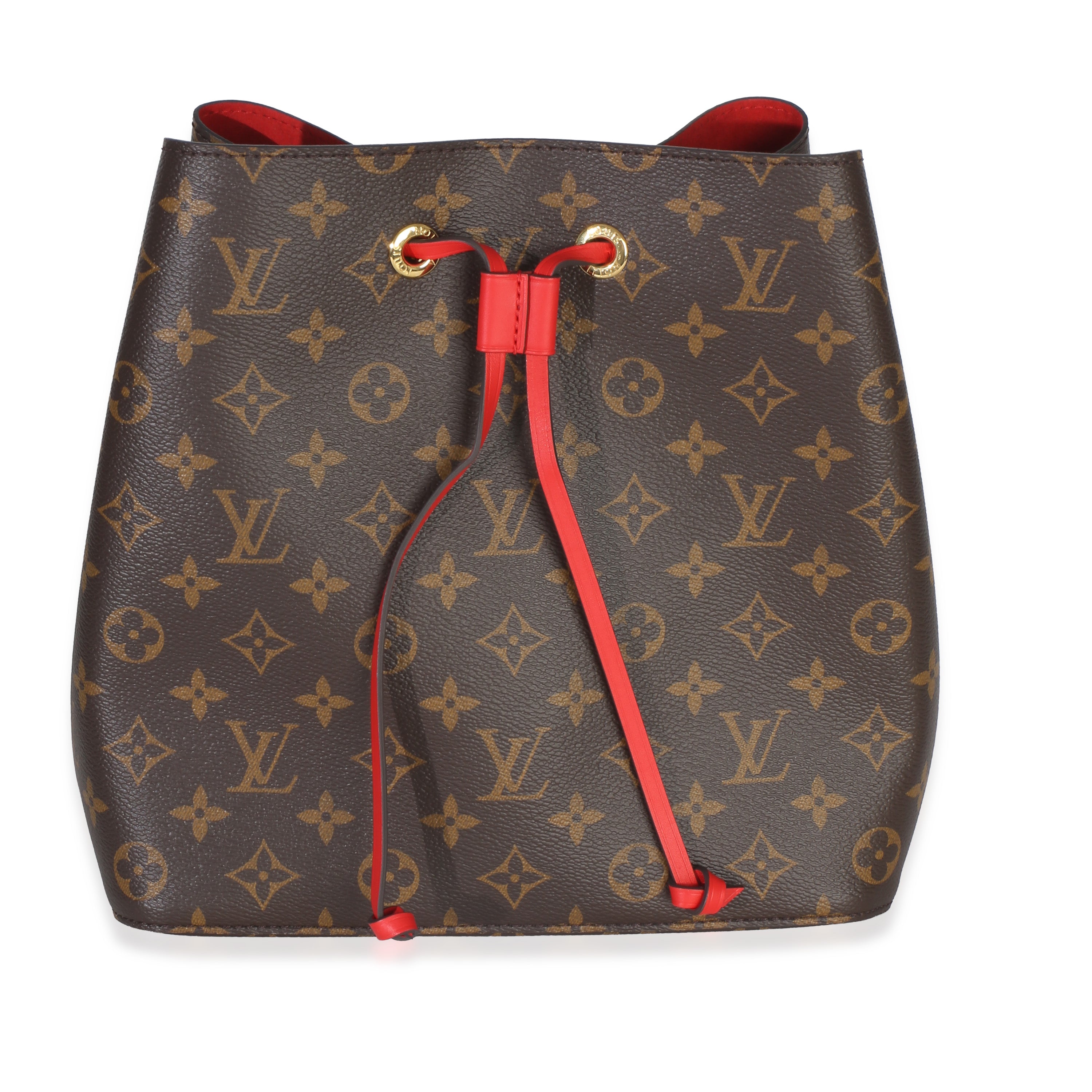Louis Vuitton Coquelicot Monogram Canvas Neonoe MM Handbag id