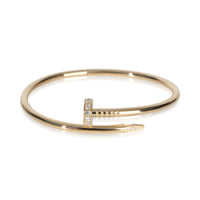 Cartier Yellow Gold Diamond Juste Un Clou Bracelet fv