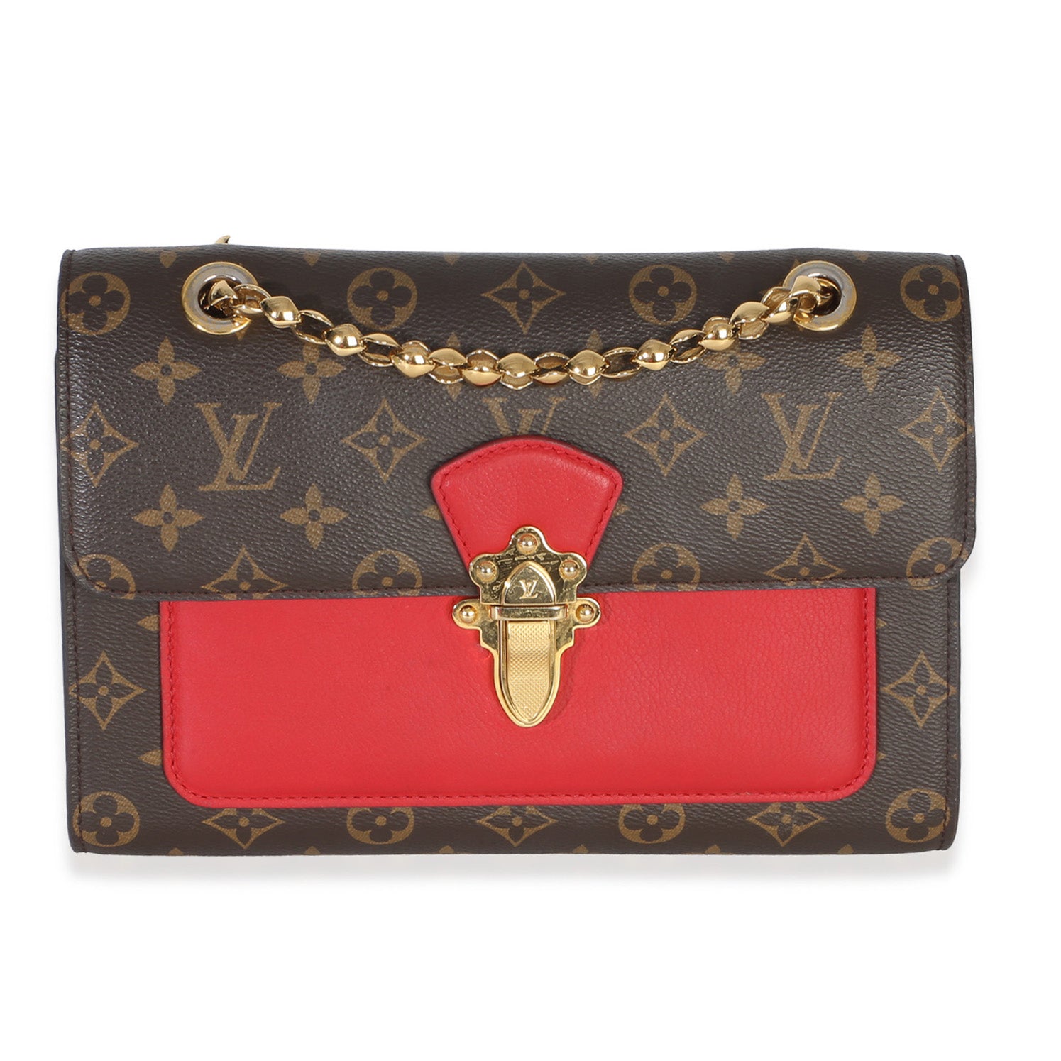 Louis Vuitton Cherry Monogram Canvas Victoire Chain Bag Handbag id